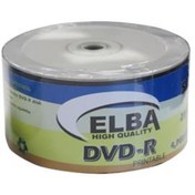 Resim ELBA Dvd-r 4,7gb-120min 16x Printable Dvd-r Shrink 50 Li 