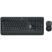 Resim AyrStore Logitech MK540 Q Kablosuz Usb Siyah Multimedya Klavye/Mouse Set 920-008687 