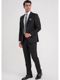 Resim Efor Tk 928 Takım Slim Siyah Siyah 