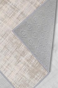 Resim Rovigo Dijital Baskı Yıkanabilir Kaymaz Taban Salon Halısı Rvg1787, Bej, 160 x 120 