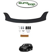 Resim Fiat 500l Ön Kaput Koruma Rüzgarlığı 3mm Akrilik (abs) Parlak Siy 