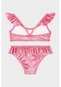 Resim Slipstop Serpina Fuchsia Junior Desenli Upf 50+ Korumalı Çabuk Kuruyan Bikini Kız Çocuk Bikini Sb2614000604 Fuşya 