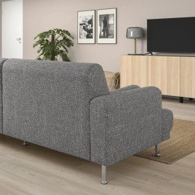 Resim IKEA Gri Rahat Kanepe - 3'lü Kanepe 