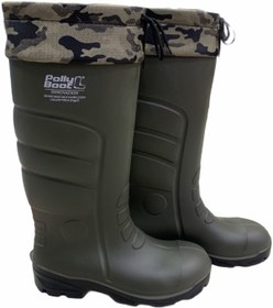 Resim Polly Boot Erkek Haki Galaxy Vega Konçlu Çizme-avcı,off Road 