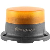 Resim MUCCO Snt-m725-fb Flaşör-buzzer Ledli Mini Tepe Lambası 40-260v Ac/dc-sarı 