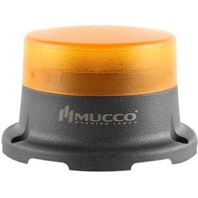 Resim MUCCO Snt-m725-fb Flaşör-buzzer Ledli Mini Tepe Lambası 40-260v Ac/dc-sarı 