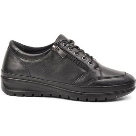 Resim Voyager 8568 Kadın Deri Comfort Ayakkabı Kahve 