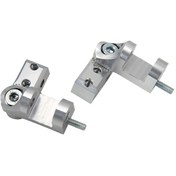 Resim Synodicmonth Bmw K1600gt K1600gtl K1600bagger K 1600 Gt Gtl B Ayak Mandalı Alt İçin 1 Çift Motosiklet Yolcu Ayak Mandalı Alçaltma Kiti 