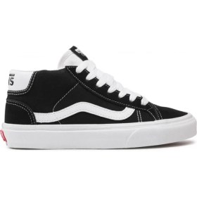 Resim Vans Ua Mid Skool 37 Erkek Siyah Siyah Günlük Ayakkabı - VN0A3TKF6BT1 