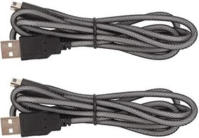 Resim 3DS USB Şarj Kablosu, Yeni 3DS XL/Yeni 3DS / 3DS XL / 3DS / Yeni 2DS XL, 1,5 M Ile Uyumlu 2 Paket Güç Kablosu Kablosu 