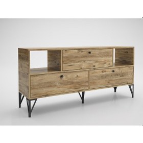 Resim Wood'n Love Mia 160 Cm Metal Ayaklı Tv Ünitesi - Konsol - Atlanti 