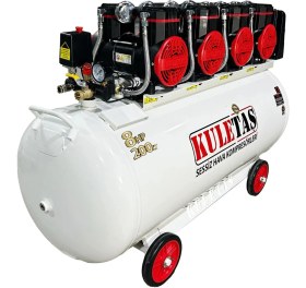 Resim Kuletaş 200LİTRE 8hp Premium Sessiz Yağsız Hava Kompresörü Dental 