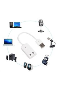Resim Engpars Usb Kablolu Ses Kartı 7.1 Sound Çevirici Dönüştürücü Garantili Ürün 