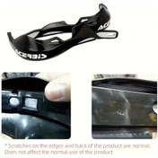Resim Cloudstore Siyah Acerbi Motosiklet El Koruyucu Pvc Dayanıklı Ergonomik Tüm Motosiklet Atv 
