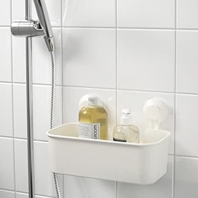 Resim IKEA TISKEN Beyaz Duş Sepeti, 403.812.53 
