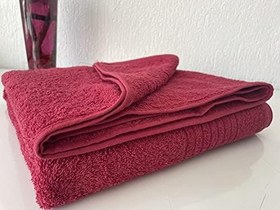 Resim DEKADRON Ekstra Büyük Boy Banyo Havlusu, %100 Pamuklu Türk Havluları, Maksimum Yumuşaklık ve Emici Banyo Çarşafı, Ağır Ağırlık 1000 Gram 35 Oz (Kırmızı 4 Adet) 