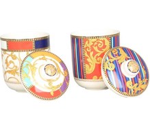 Resim Lucky Art Valencıa Bone 2Lı Kavanoz Setı 17Cm 
