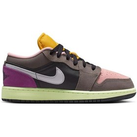 Resim Air Jordan 1 Low 'tokyo Bio Hack' Se Gs Basketbol Ayakkabısı Çok Renkli 