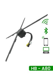 Resim HOLOBOX A80 Dış Mekan 3D Hologram Fan 