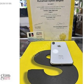 Resim Apple iPhone X İkinci El TR | 64 GB | Beyaz 
