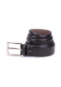 Resim Dagoster Dmk26-302 Siyah 3,5 Cm Suni Deri Erkek Kemer Siyah 