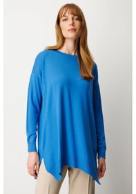 Resim On Fashion On Salaş Verev Sıfır Yaka Tunik Bej 