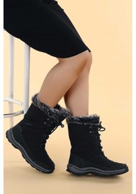 Resim Hammer Jack USOA Kadın Siyah Bot 