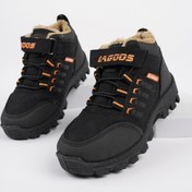 Resim Muggo BOB Garantili Bağcıklı Cırtlı İçi Kürklü Unisex Çocuk Outdoor Kışlık Bot 
