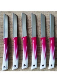 Resim Solingen Marka Meyve Bıçağı 6'lı Set-1 - Pembe 