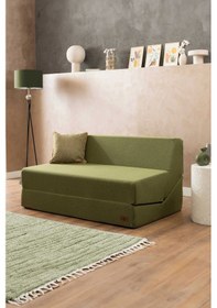 Resim Good Night New Canga 3 Kademeli Yıkanabilir Çift Kişilik Tv Koltuğu & Uzanma Koltuğu Yeşil 