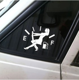 Resim York Kadınlara Özel Yakıt Dolum Stickerı 