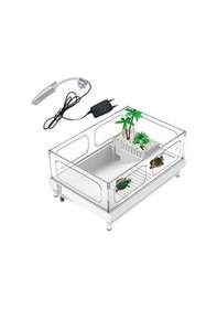 Resim Sobo Ta-390 - Plastik Kaplumbağa Bahçesi Lambalı 38x27x18cm 