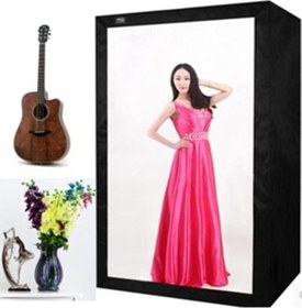 Resim PROFESYONEL 160 CM IŞIKLI ÜRÜN ÇEKİM CADIRI 