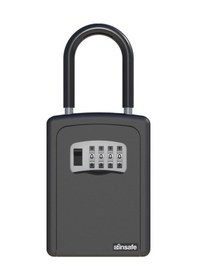 Resim Insafe Isc802Key Şifreli Anahtar Kutusu - Anahtar Dolabı - Kasa Gri 