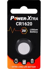 Resim Power-Xtra CR1620 3V Lityum Blister Pil 