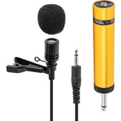 Resim MAGICVOICE MV-445 600 OHM 5 METRE KABLOLU ÇANTALI YAKA MİKROFONU 
