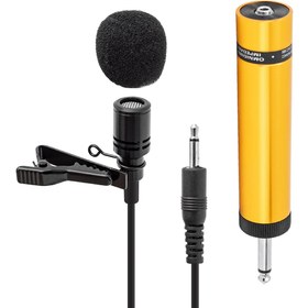 Resim MAGICVOICE MV-445 600 OHM 5 METRE KABLOLU ÇANTALI YAKA MİKROFONU 