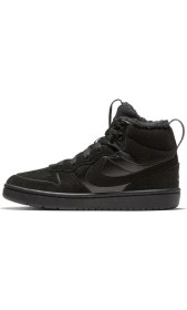 Resim Nike Court Borough Mid 2 Boot Ps Çocuk Siyah Sneaker Ayakkabı CQ4026-001 