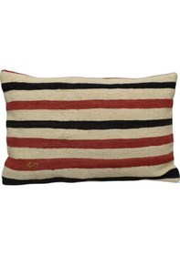 Resim Zehra Abla Halı Yeni El Dokuma Dekoratif Kilim Kırlent Yastık Kılıfı 6673 Çok Renkli 