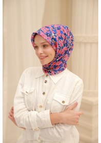 Resim Silk Home Soft Eşarp 73081-22 Taş, Pembe, Saks, Lacivert, Vizon 