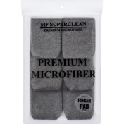 Resim MF SuperClean Superclean Mikrofiber Parmak Ped -Cila ve Seramik Uygulama Pedi- 6 Adet 