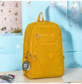 Resim Çok Gözlü Su Geçirmez Suluklu Ortopedik Sırt Çantası Model 68 