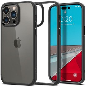 Resim Spigen iPhone 14 Pro Kılıf Ultra Hybrid Matte Black - ACS04961 