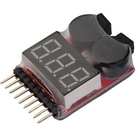 Resim Lipo Batarya Voltaj Test Cihazı Buzzerlı 