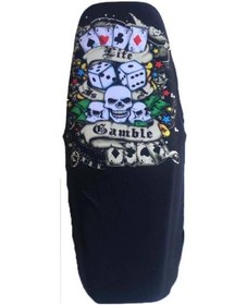 Resim 3d Üniversal Koltuk Kılıfı Zar Çok Renkli 