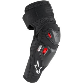Resim Alpinestars Bionic Pro Plasma Dirsek Koruma Siyah Beyaz Kırmızı 