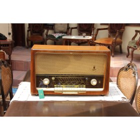 Resim Grundig Antika Radyo Type 5097 Lambalı 