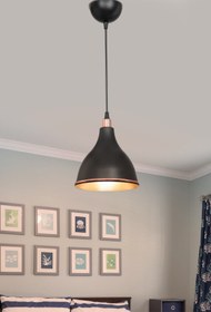 Resim lumenistanbul Salda Tekli Sarkıt Siyah Yemek Odası Salon Mufak Yatak Odası Oturma Odası Antre 