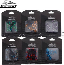 Resim Pro Bisiklet Scooter Fren Disk Vidası Rotor Civatası 6 Vida Mtb Rotor Vidası 12li Paket Yeşil Renk 