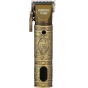 Resim Powertec TR-8500 Kablosuz Saç ve Sakal Tıraş Makinesi – Altın, Hızlı Şarjlı, Dijital Göstergeli Profesyonel Model 